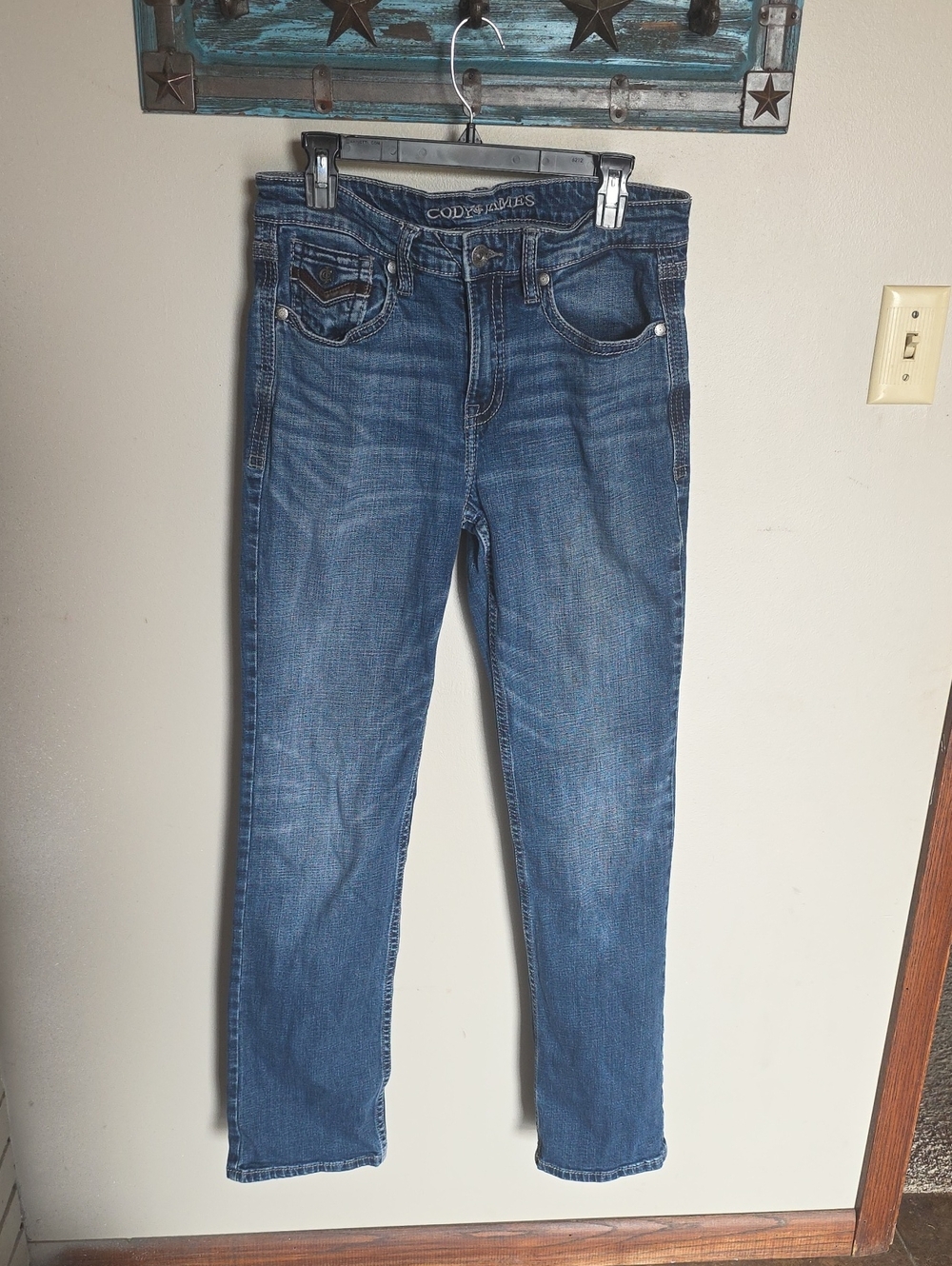 Cody James Men Bootcut Jeans Size 31x34